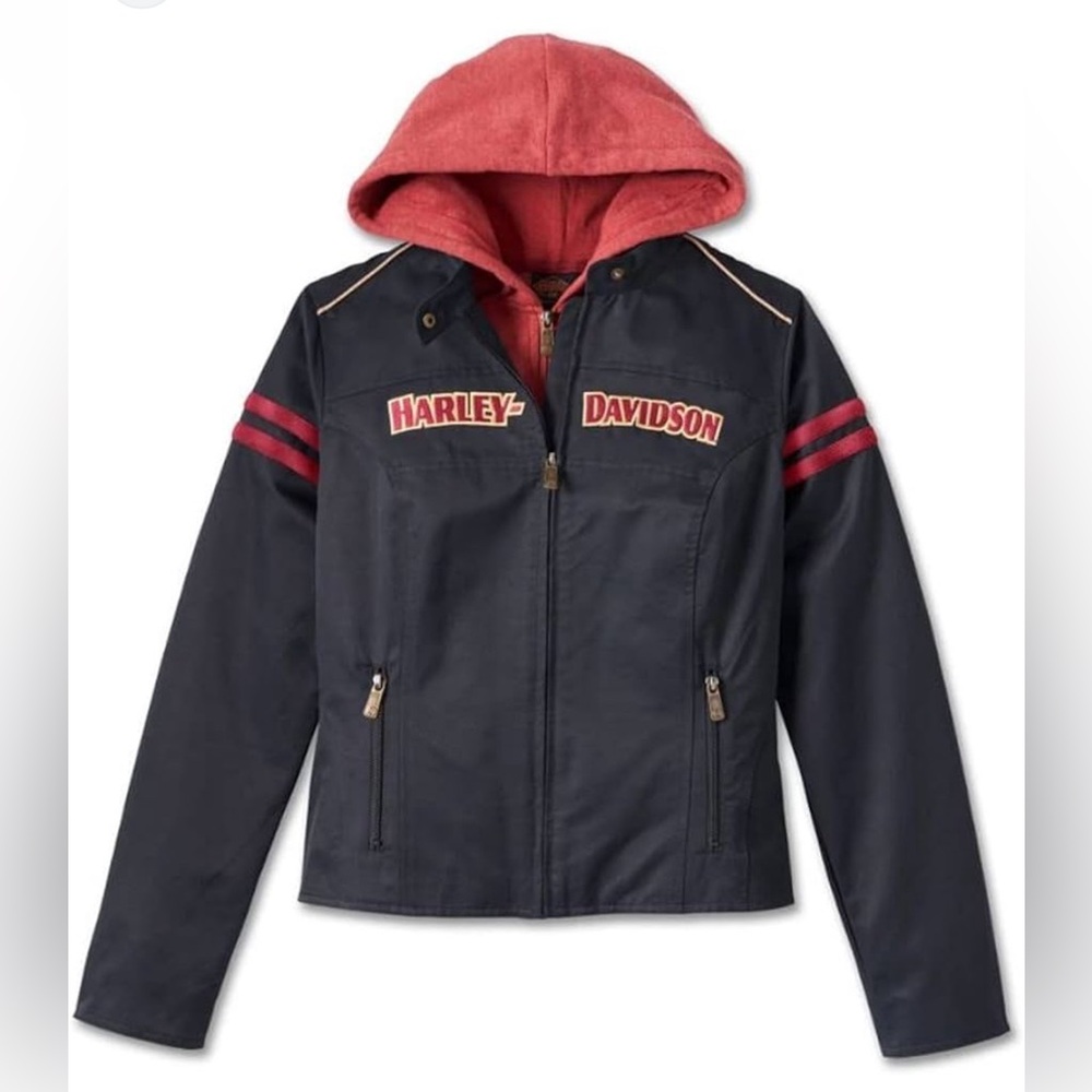 HARLEY-DAVIDSON Women's 120th Anniversary Miss Enthusiast 3-in-1  Jacket
